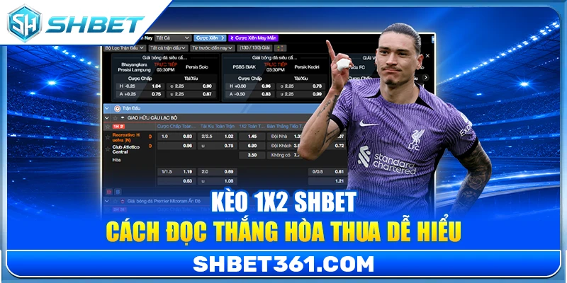 Kèo 1X2 SHBET – Cách Đọc Thắng Hòa Thua Dễ Hiểu 1 Kèo 1X2 SHBET – Cách Đọc Thắng Hòa Thua Dễ Hiểu
