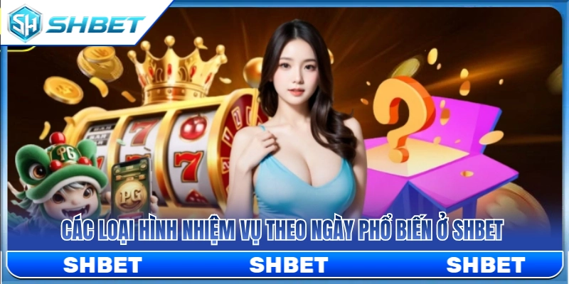 Tổng hợp các loại nhiệm vụ theo ngày phổ biến 