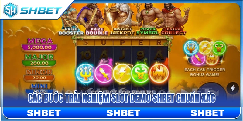 Slot Demo SHBET – Có Nên Chơi Thử Trước Khi Vào Tiền Thật? 4 Quy trình tham gia chơi thử slot SHBET đơn giản